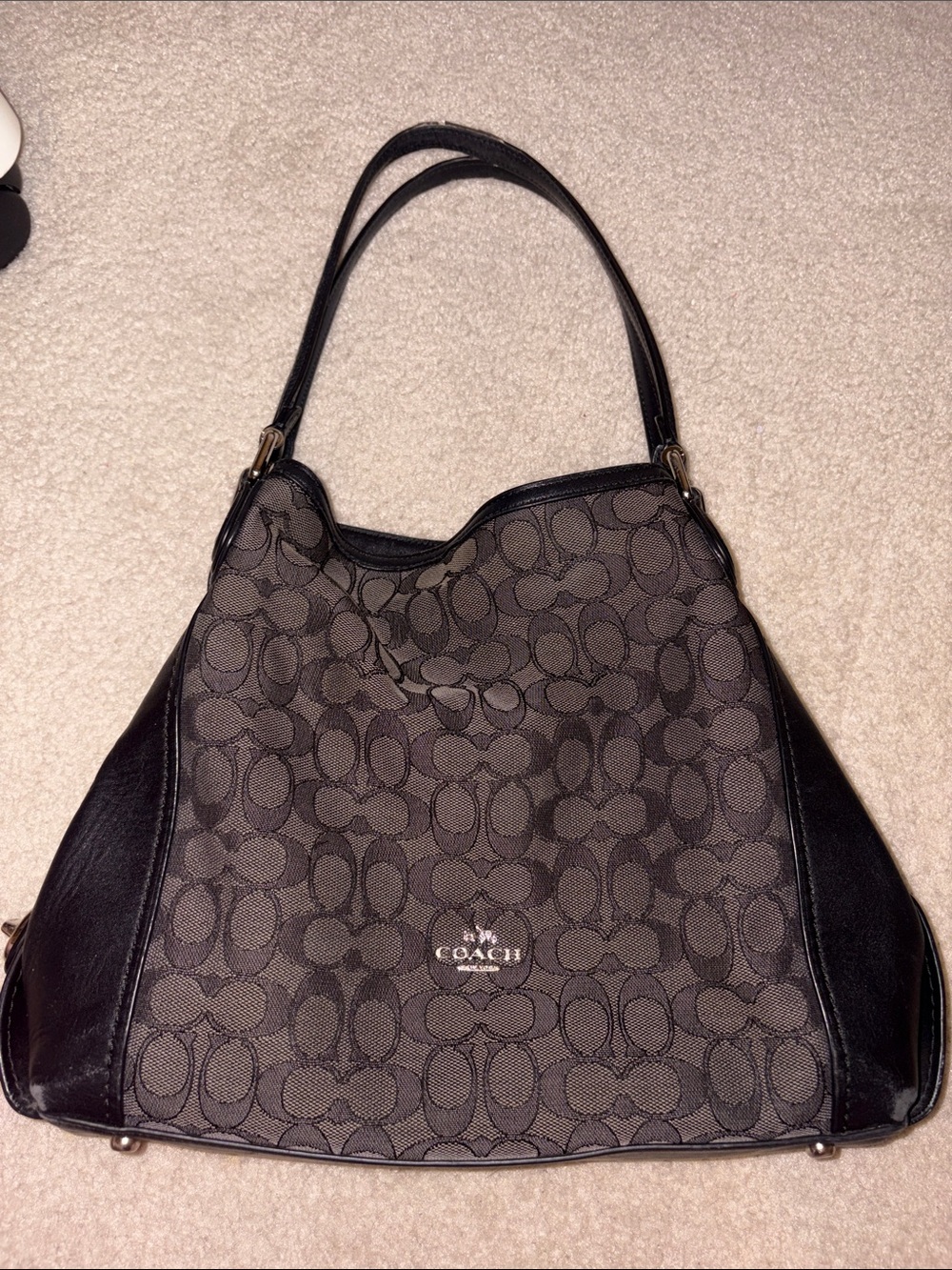 Coach Women's Signature Edie 31 Shoulder Bag